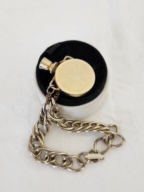 50s Perfume Bottle Charm Bracelet